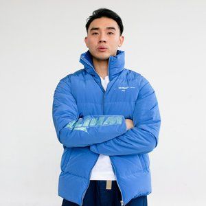 Off-White Blue Puffer Jacket